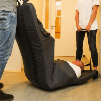 Mata ewakuacyjna S-CAPEPLUS z pokrowcem ściennym