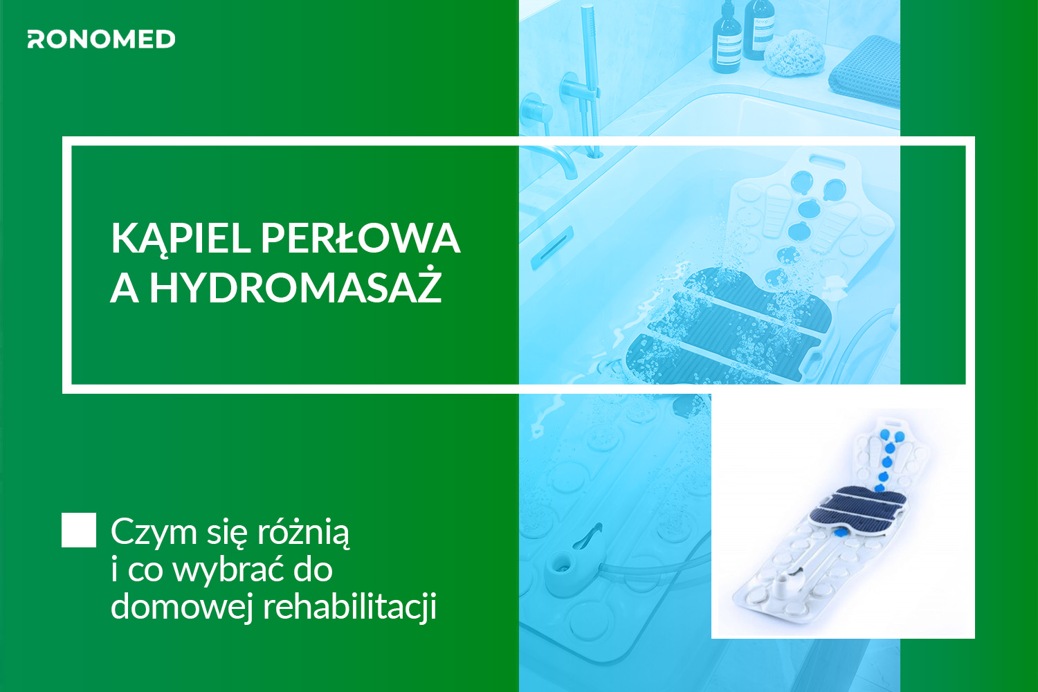 Kąpiel perłowa a hydromasaż czym się różnią i co wybrać do domowej rehabilitacji